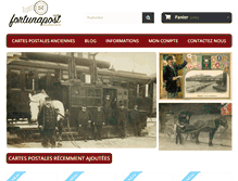 Tablet Screenshot of fortunapost.com